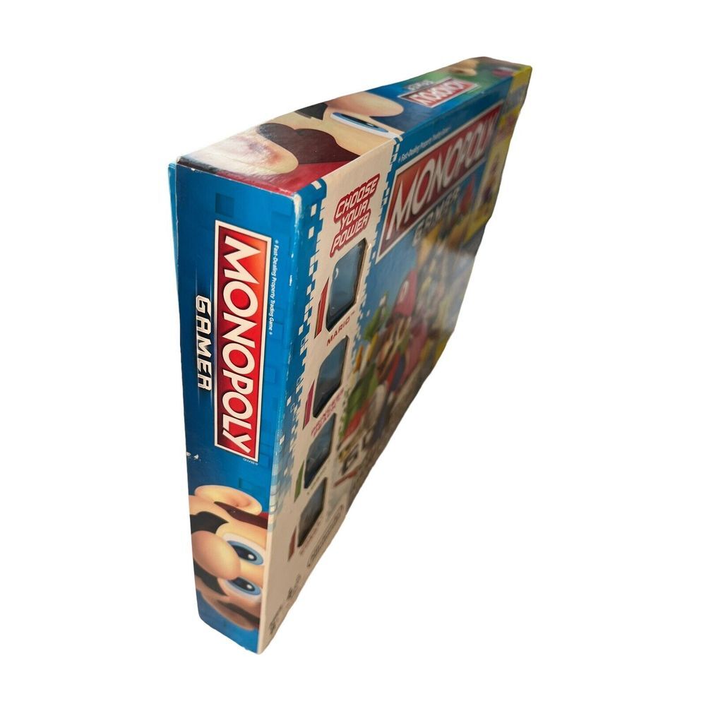 Box Only Monopoly Gamer Board Game Mario Replacement Part‎ Pieces Box Only - Picture 5 of 8